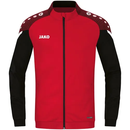 JAKO Kinder Polyesterjacke Performance - Robuste Funktionsjacke - Funktionsjacken aus 100 % recyceltem Polyester, pflegeleicht und mit stylischen Jacquard-Elementen. Ideal für aktive Kinder!