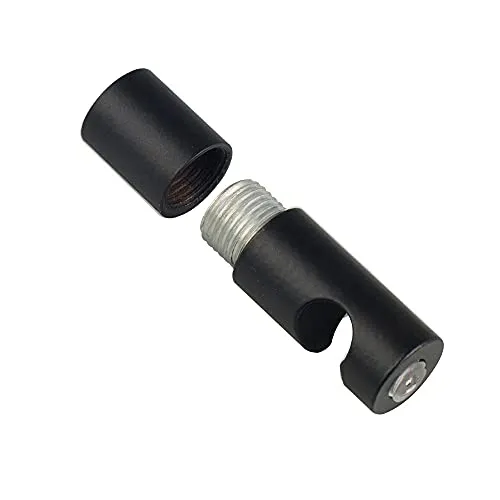 s.LUCE Modular Distanzabhänger für Pendelleuchten, Farbe:Schwarz