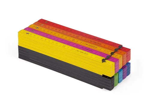 Metrie BLOCK52 Holz Zollstock 10x Stück von Metrie