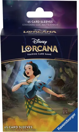 SCHUTZTASCHEN 4er Set SCHNEEWITTCHEN Ravensburger LORCANA Ursula SN Rückkehr