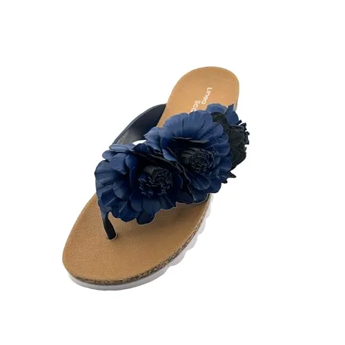 Linea Scarpa Badeschuh Damen - Flora - Zehengreifer, Navy, 40