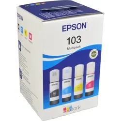 Epson Nachfülltinten C13T00S64A KCMY 103 4, mehrfarbig,Epson
