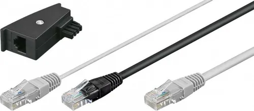 Goobay TAE Adapter F-RJ45Fritzbox 95286 Kommunikationstechnik-Adapter TAE