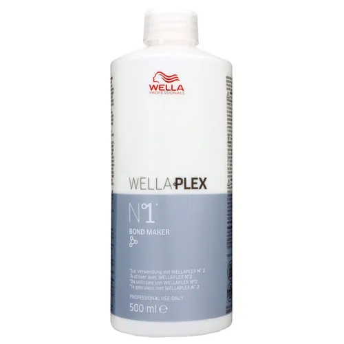 Wella Professionals Wellaplex No.1 Bond Maker 500 ml - Haarfarben - Stärkt und stabilisiert das Haar, reduziert Haarbruch um 97% und sorgt für ein optimales Farbergebnis ohne Farbverschiebungen.