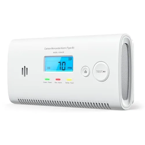 X-Sense Tragbarer Kohlenmonoxidmelder XC0N-SR mit LCD
