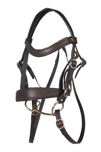 HKM Hobby Horsing Trense Basic in braun von HKM