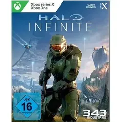 Halo Infinite - XBSX/XBOne [EU Version] - Actionspiel für Xbox mit epischem Abenteuer, verbesserten Grafiken und legendärem Multiplayer. Erlebe die Rückkehr des Master Chief in beeindruckender 4K-Qualität auf Xbox Series X!