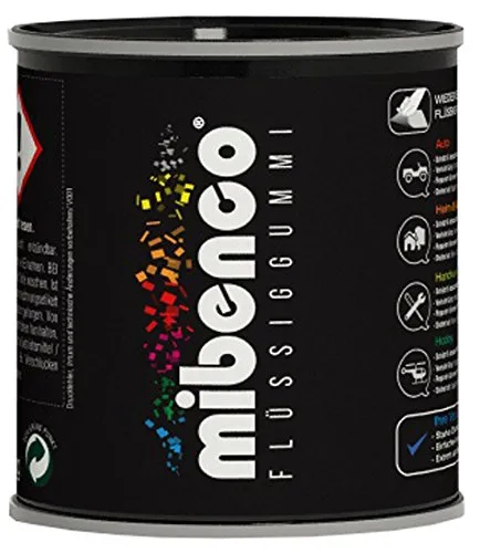 mibenco 72816034 Flüssiggummi Pur, 175 g, Türkis Glänzend - Vielseitige Schutzbeschichtung - mibenco Flüssiggummi PUR, 175 g in türkis glänzend. Ideal für Heimwerk und Modellbau. Schützt und isoliert zuverlässig, mit einfacher Anwendung für optimale Ergebnisse. Erhältlich in verschiedenen Farben.