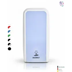 Desinfektionsspender SENSOR, berührungslos bis zu 1.000 Anwendungen je 1-Liter, blitzschneller Kartuschenwechsel, Blanc Cosmos