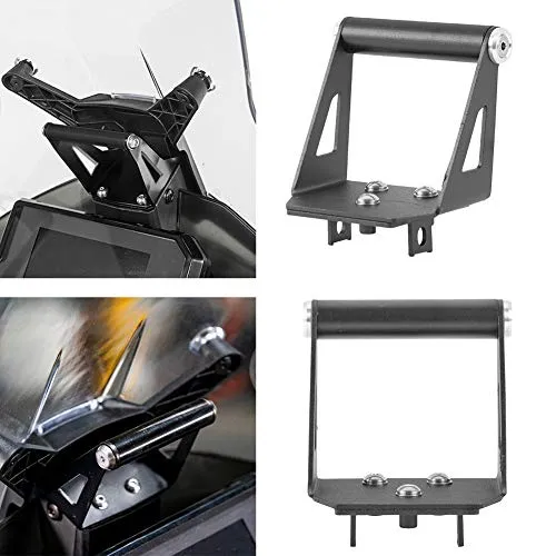 Lorababer Motorradständerhalter Handy GPS Navigationsplattenhalterung für 790 Adventure R, 790 ADV Smartphone Navigation GPS Halter