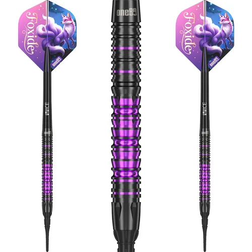 one80 Softdart Foxide F1 VHD 90% Tungsten Softtip Dartpfeil Softdart 20 g 🎯🔥