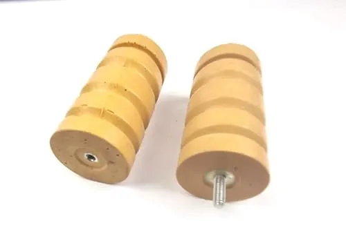 2X Cellastofeder 600-800 kg für Westfalia PKW-Anhänger - Universalzubehör für Anhängerkupplungen, robuste Gummifeder für optimale Federung und Stabilität bei Anhängerfahrten.