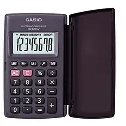 CASIO HL-820VER Basic Taschenrechner Blau (8-stellig) in blau von CASIO