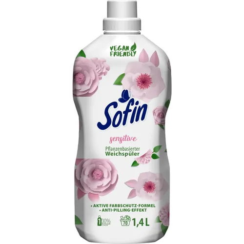 Sofin veganer Weichspüler sensitive (70 Waschgänge, Flüssigwaschmittel) (107411)