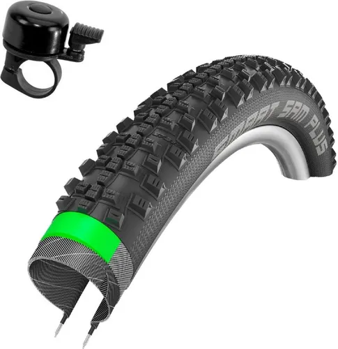 Schwalbe SMART SAM PLUS Performance Fahrradreifen DD GreenGuard Pannenschutz E-50 Fahrrad Mantel Decke 57-559 (26,0 x 2,25