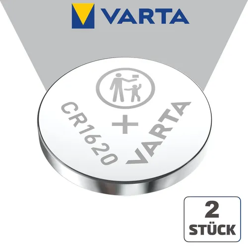 Stück Varta CR1620 CR 1620 3 V Lithium Industrieware Bulk Batterien Knopfzelle 2