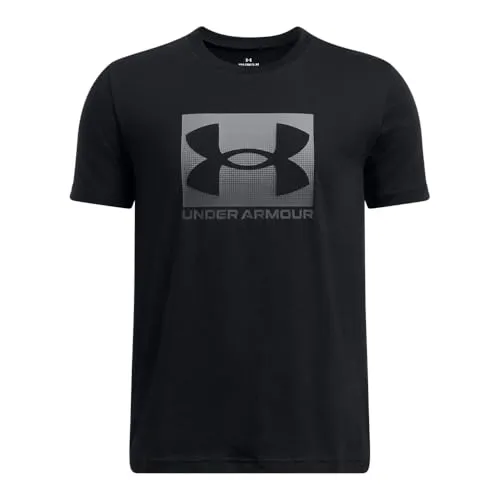 Under Armour Jungen T-Shirt B Boxed Sports Update SS - Stylisches Under Armour Jungen T-Shirt mit Grafik. Leichtes, weiches Material sorgt für hohen Tragekomfort und schnelle Trocknung. Perfekt für aktive Tage. Material: 60% Baumwolle, 40% Polyester.