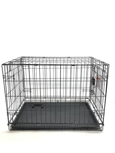 Amazon Basics Zusammenklappbarer Hundekaefig, L 76 x B 48 x H 53 cm