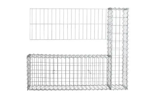ESTEXO Gabionenzaun 120x100 cm – Robuste Steinkorb-Lösung für Ihren Garten - Hochwertiger Gabionenzaun aus feuerverzinktem Draht, einfach aufzubauen und ideal für kreative Gartengestaltung. Stabil und langlebig, perfekt für Sichtschutz und kreative Akzente.