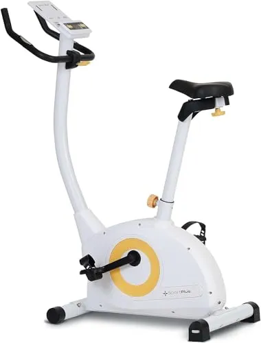 SportPlus COMPACT Heimtrainer Fahrrad mit 24 Widerstandsstufen