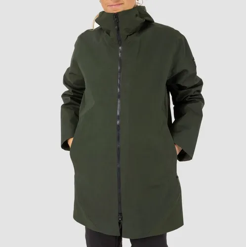 Salewa Fanes 3L Powertex Hemp 2in1 Parka - Funktionsjacke mit herausnehmbarer Innenjacke, bietet zuverlässigen Wasser- und Windschutz sowie urbanen Stil – ideal für jedes Wetter.