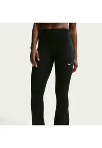 NIKE Damen Sporthose W NK ONE DF HR TGHT FLRE USEAM - Hochwertige Damen-Leggings mit hohem Bund für optimalen Tragekomfort. Ideal für Sport und Freizeit – entdecke die Vielfalt an funktionaler Sportbekleidung bei INTERSPORT und profitiere von unserem breiten Angebot.
