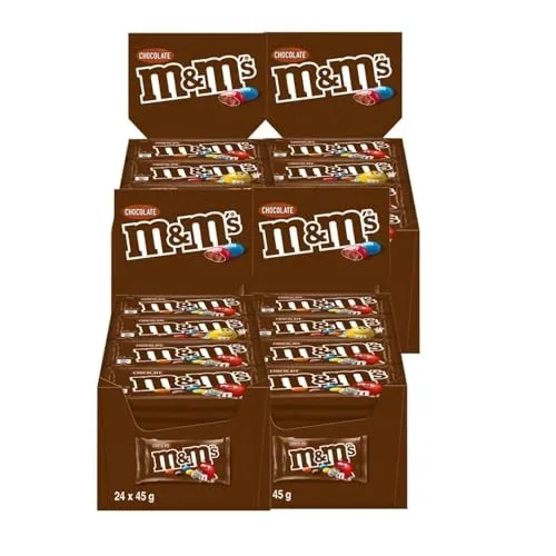 M&Ms Chocolate 4x 24x 45g