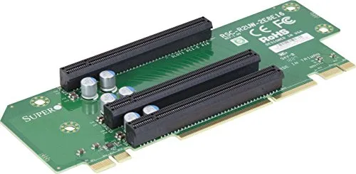 Supermicro RSC R2UW-2E8E16+ - Riser Card von Supermicro