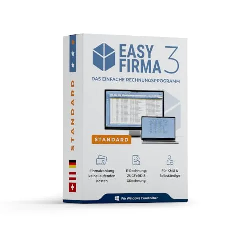 EasyFirma 3 – Rechnungsprogramm für Selbstständige & KMU von EasyFirma