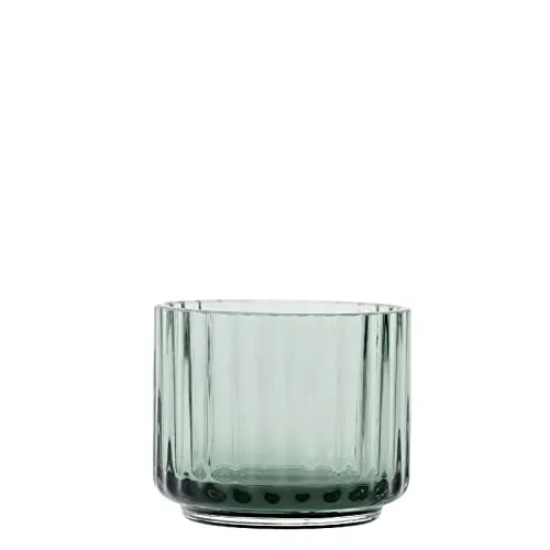 Lyngby Porcelæn Teelichthalter Ø 6,7 cm in grün von DANMARK LYNGBY