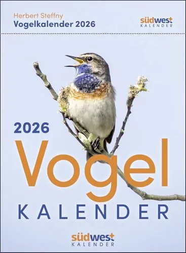 Vogelkalender 2026 - Tagesabreißkalender zum Aufstellen oder Aufhängen - Freizeit, Haus & Garten - Entdecken Sie täglich neue Vogelarten mit diesem praktischen Abreißkalender, perfekt für Naturfreunde.