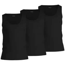 BOSS Herren Tank Top, Modern, New - Schwarz1, L - Tops für Herren mit hochwertiger Verarbeitung und Regular Fit, ideal für lässige Sommerlooks.