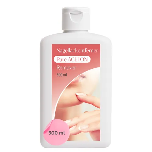 Nagellackentferner 500 ml | 100% pure Aceton von Richter GmbH