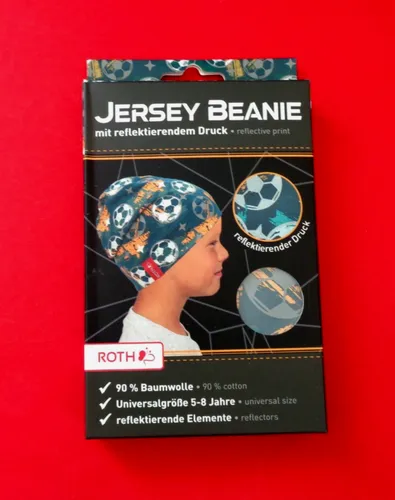 ROTH Kinder-Jersey-Mütze ReflActions FUN 