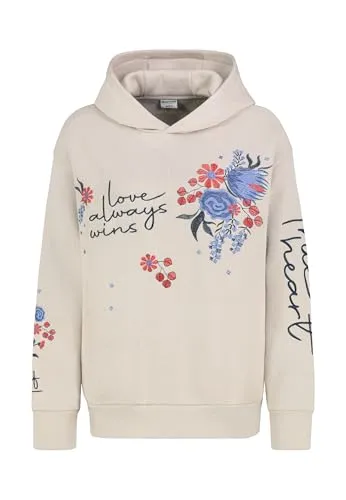 Eight2Nine Damen Kapuzenpullover mit Bestickung von Eight2Nine