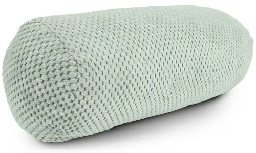 Amilian Nackenrolle 15x40 cm - Kissenrolle mit Bezug - ideal als Dekokissen - Nackenstütze, Kissen mit Bezug, Bettrolle mit abnehmbarem Bezug, Lagerungskissen - Sofakissen - Kissen