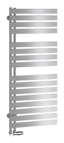Kermi Credo Half flat Bad- und Wohnheizkörper Ausführung rechts Mittenanschluss 600 x 1800 x 37 mm