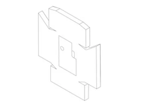 Buderus Wärmeschutz Brennerhaube G115 67903094