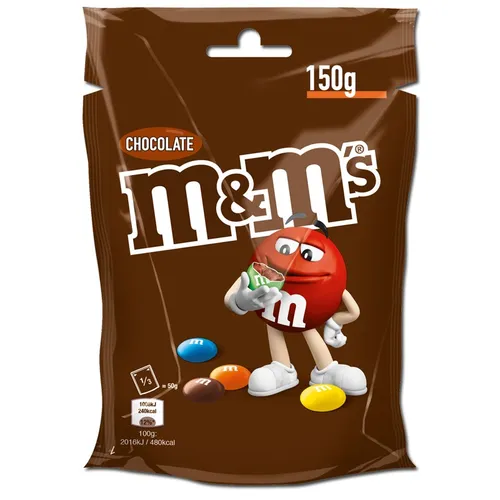  M&Ms Choco, Schokolade, Kugeln, 150g Beutel 16,33€/1kg