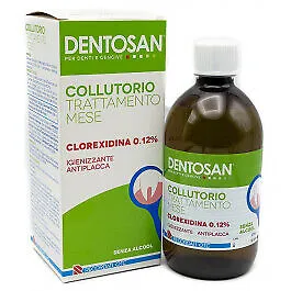 Mundwasser Chlorhexidin 0,12% DentosanÂ® Recordati OTC 500ml