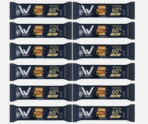 WellMix Riegel 60% Protein Vanille