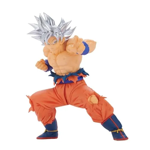 Banpresto Goku SS Silver Dragon Ball Super - 12 cm Sammelfigur, handgefertigt und umweltfreundlich verpackt, ideal für Anime-Fans