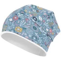 Smarilla Jerseymütze Übergangsmütze Mädchenmütze Baumwolle blau 54-56