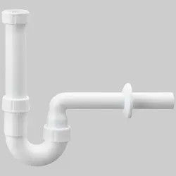 Haas Waschtisch-Röhrensiphon 1 1/4