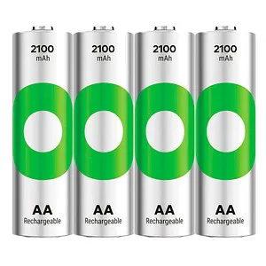 GP 4 Akkus ReCyko+ Mignon AA 2.100 mAh