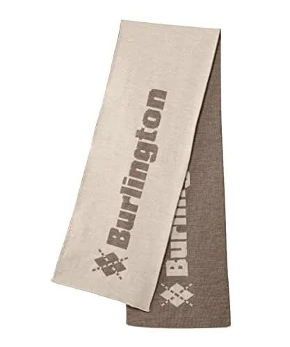 Burlington Logo Schal aus Schurwolle von Burlington