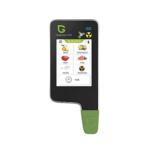 GREENTEST Sensor Geigerzähler Eco 6 Schwarz von Greentest