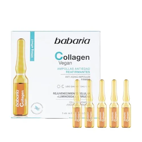 BABARIA AMPOLLAS COLLAGEN VEGAN 5 X 2 ML