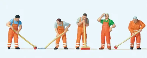 Preiser 10713 H0 Straßenreinigung von Preiser