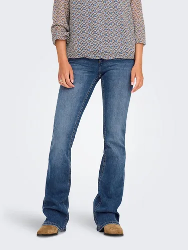 ONLBLUSH MID Flared DNM TAI305 NOOS - Damen Jeans - Stylische Jeans von ONLY, mit mid-rise Schnitt und flared Bein für einen trendigen Look.